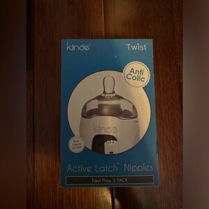 Kiinde Active Latch Nipples - Fast Flow 2 Pack